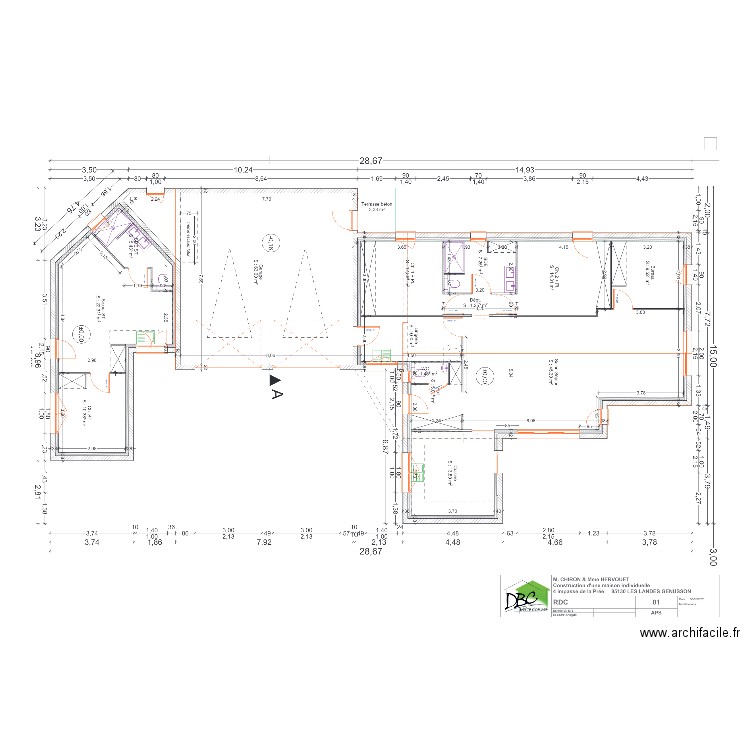 Maison La Prée 06-2024. Plan de 0 pièce et 0 m2