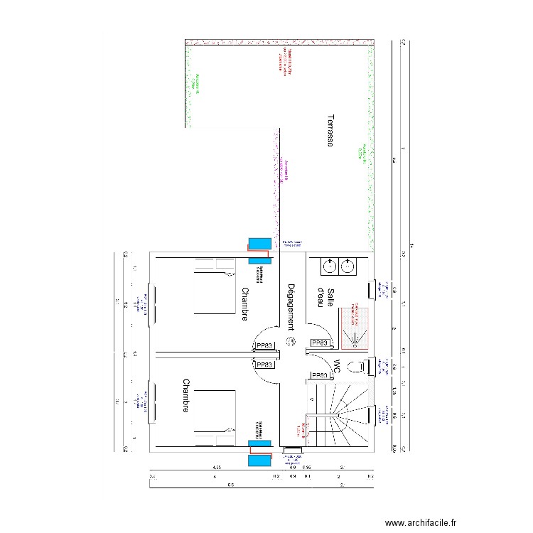 Olivier Jean-françois R+1. Plan de 0 pièce et 0 m2