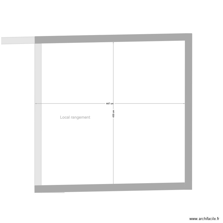 Hangar + 2 étages. Plan de 0 pièce et 0 m2