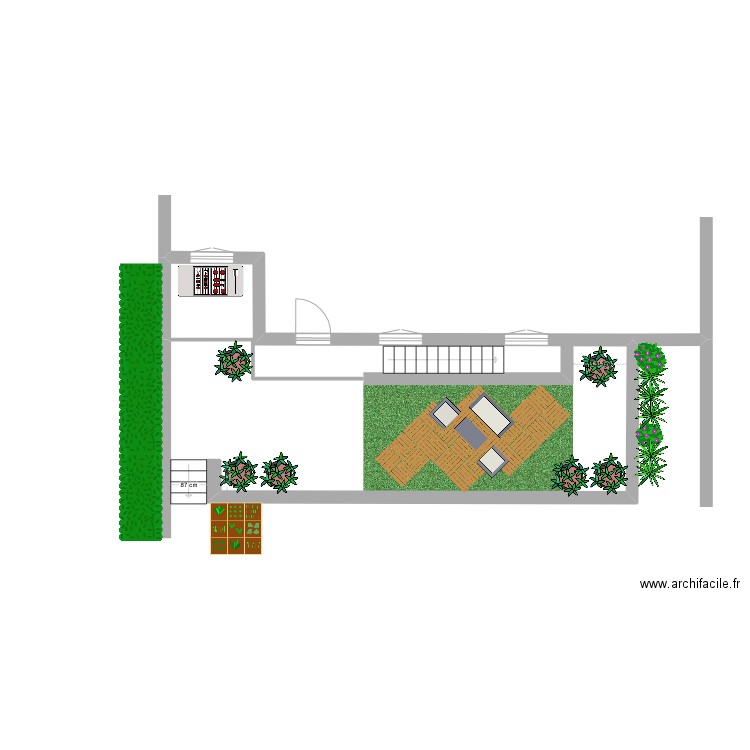 kiki jardin 2. Plan de 0 pièce et 0 m2