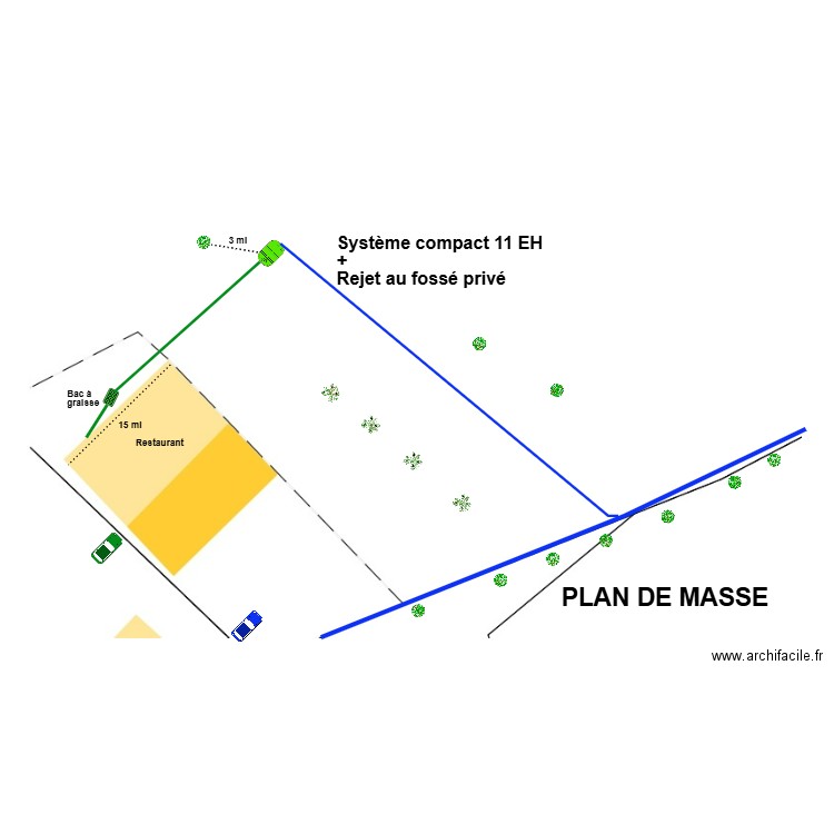 Restaurant des Mawagits. Plan de 0 pièce et 0 m2