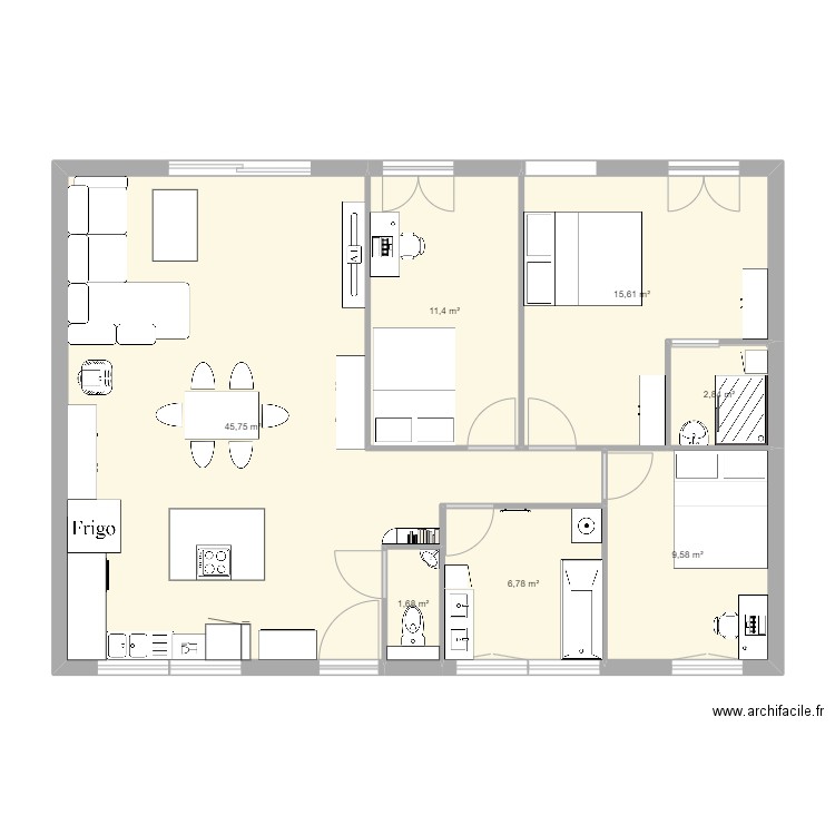 STCMAX-PremiereMaisonV3. Plan de 7 pièces et 94 m2