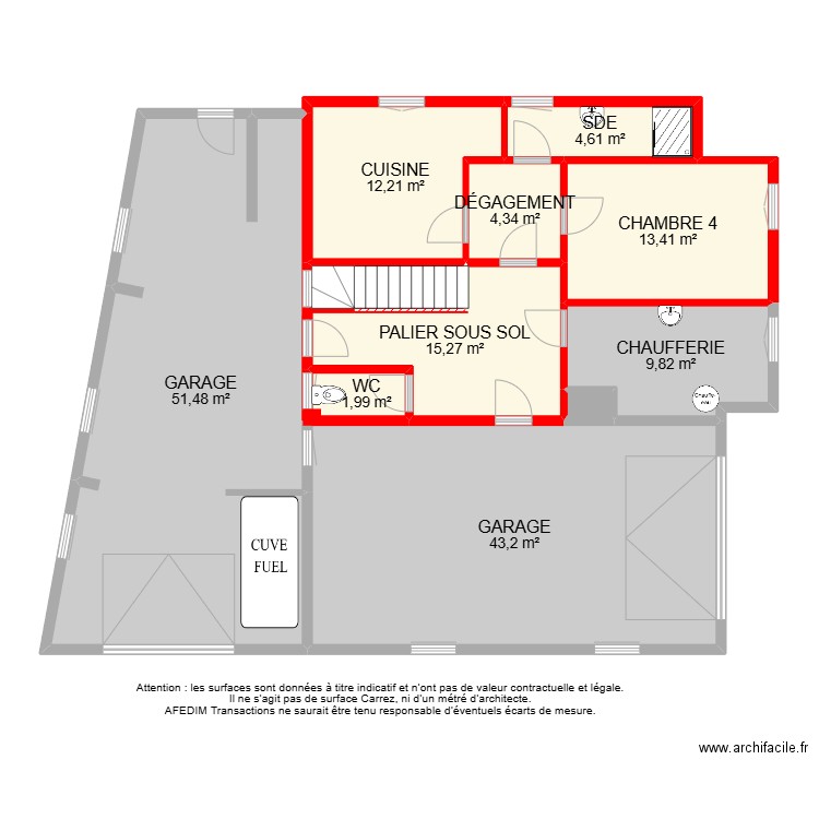 BI 23869 - . Plan de 44 pièces et 444 m2