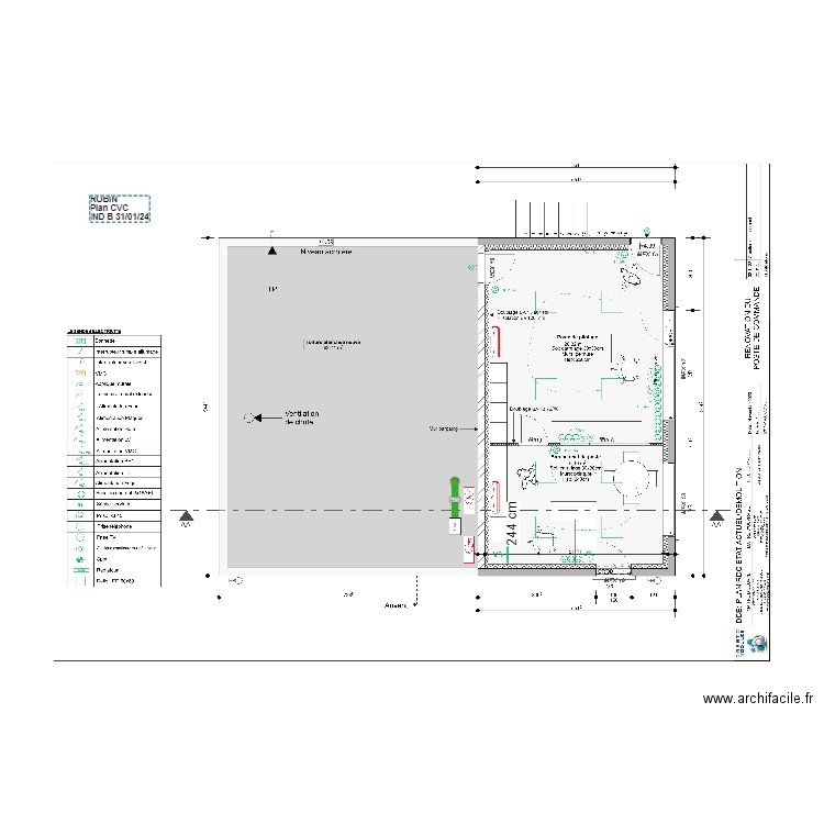 ROBIN_PLAN CVC_R+1_IND B_COLAS_ST MAUDEZ. Plan de 0 pièce et 0 m2