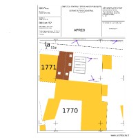 plan cadastral 1/200 apres 2