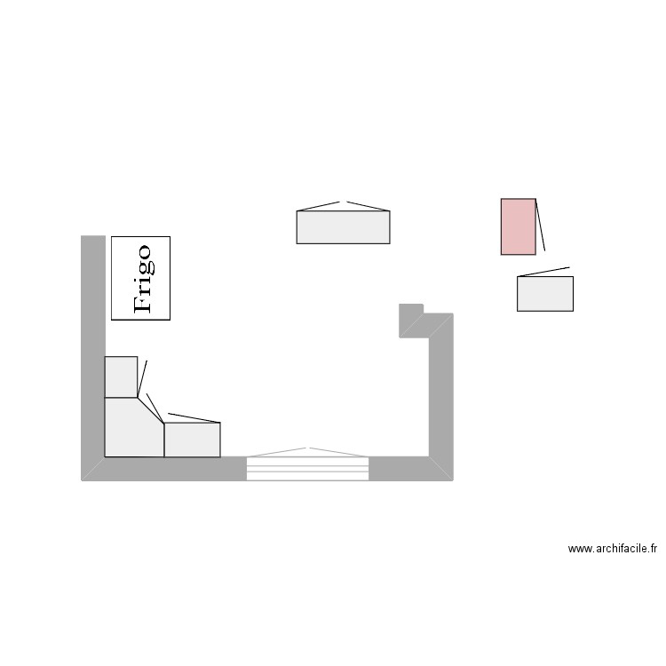 cuisine haut. Plan de 0 pièce et 0 m2