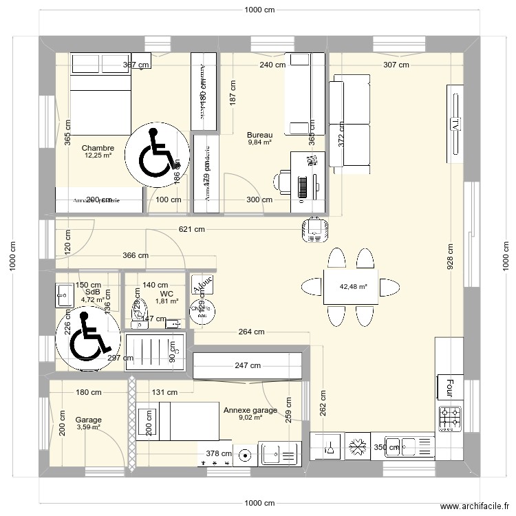 InnovIsa3.v3. Plan de 7 pièces et 84 m2