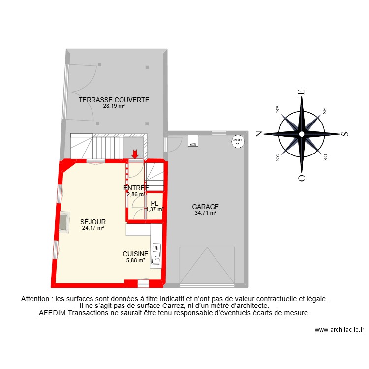 BI24587 -. Plan de 33 pièces et 280 m2