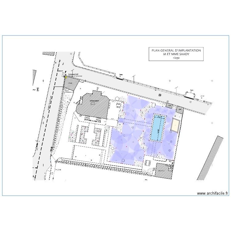 saddy arrosage . Plan de 1 pièce et 16 m2