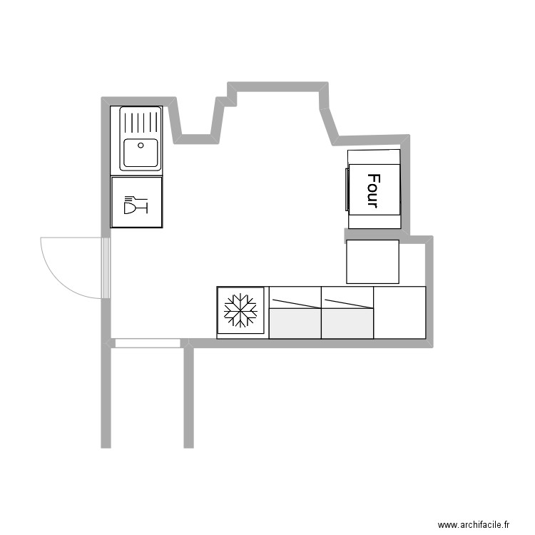 cuisine cap batista. Plan de 0 pièce et 0 m2