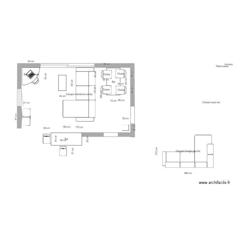 aménagement. Plan de 0 pièce et 0 m2