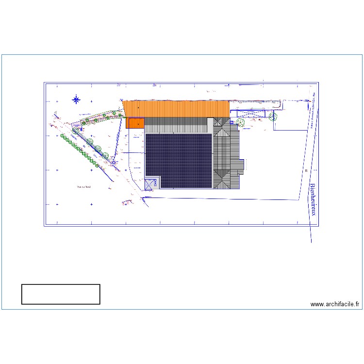 Plan BP panneaux solaires 600 panneaux installation possible 4. Plan de 0 pièce et 0 m2