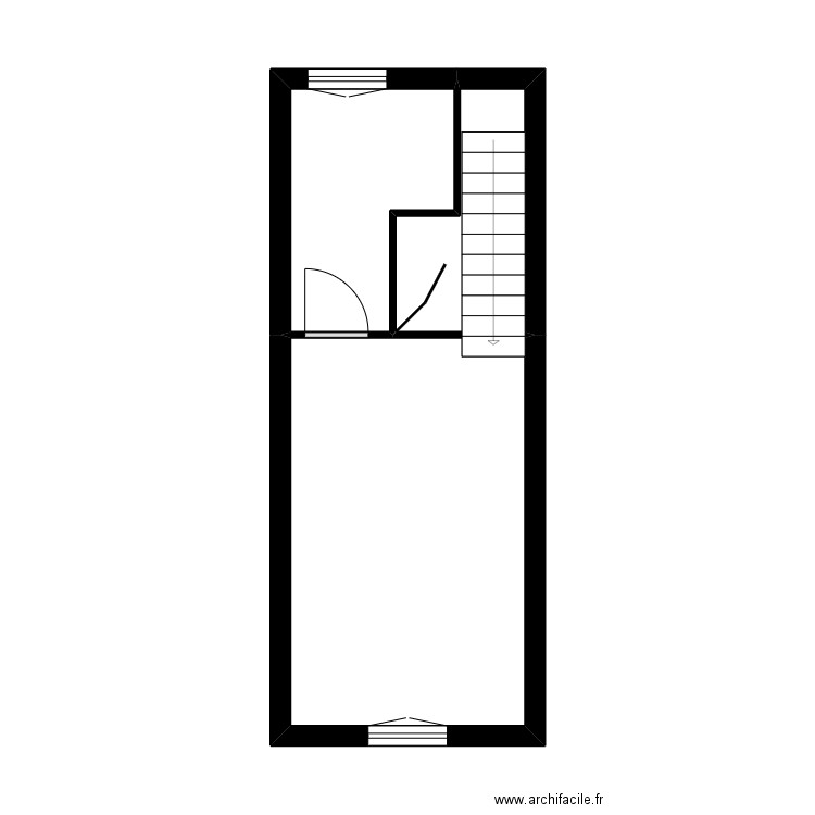 686 DORE. Plan de 4 pièces et 47 m2