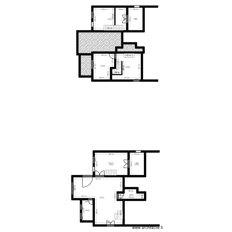 MAR TAYSSIER. Plan de 12 pièces et 157 m2