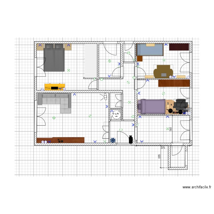 Romance. Plan de 0 pièce et 0 m2