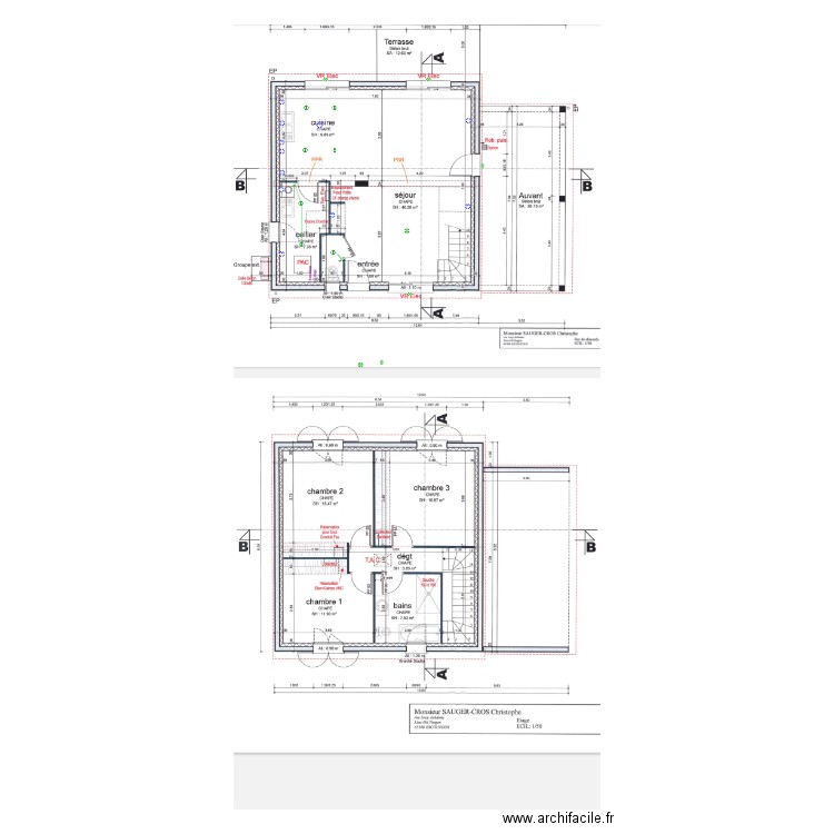 Maison1. Plan de 0 pièce et 0 m2