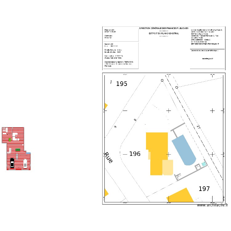 PANAZOL Plafond Sous Sol Horizontal. Plan de 1 pièce et 181 m2