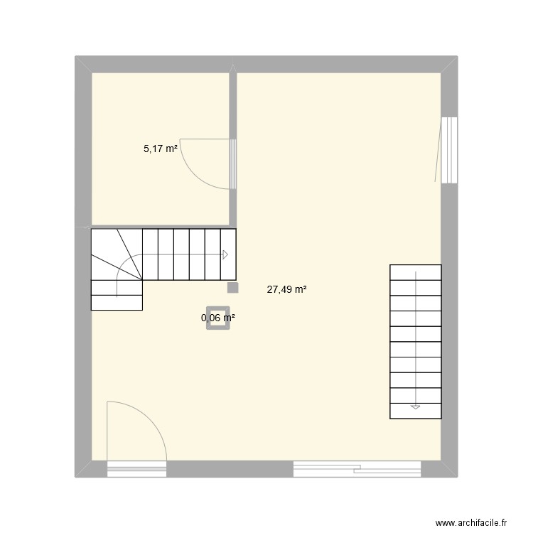 1ier modifie V3. Plan de 3 pièces et 33 m2