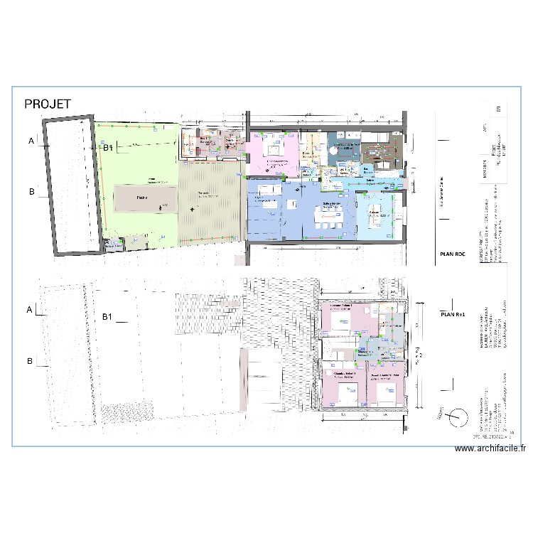 BONNAC. Plan de 0 pièce et 0 m2