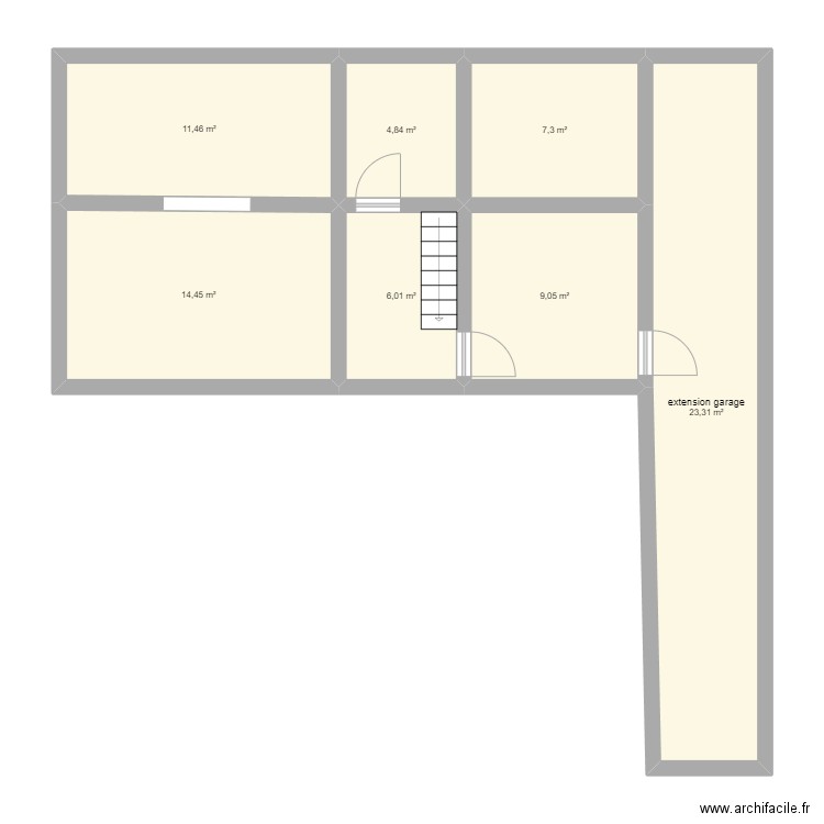 rdc obee. Plan de 0 pièce et 0 m2