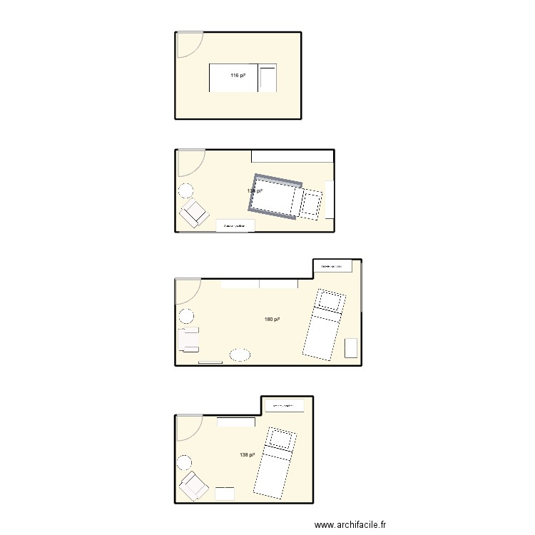 SALLE 2024! . Plan de 4 pièces et 53 m2