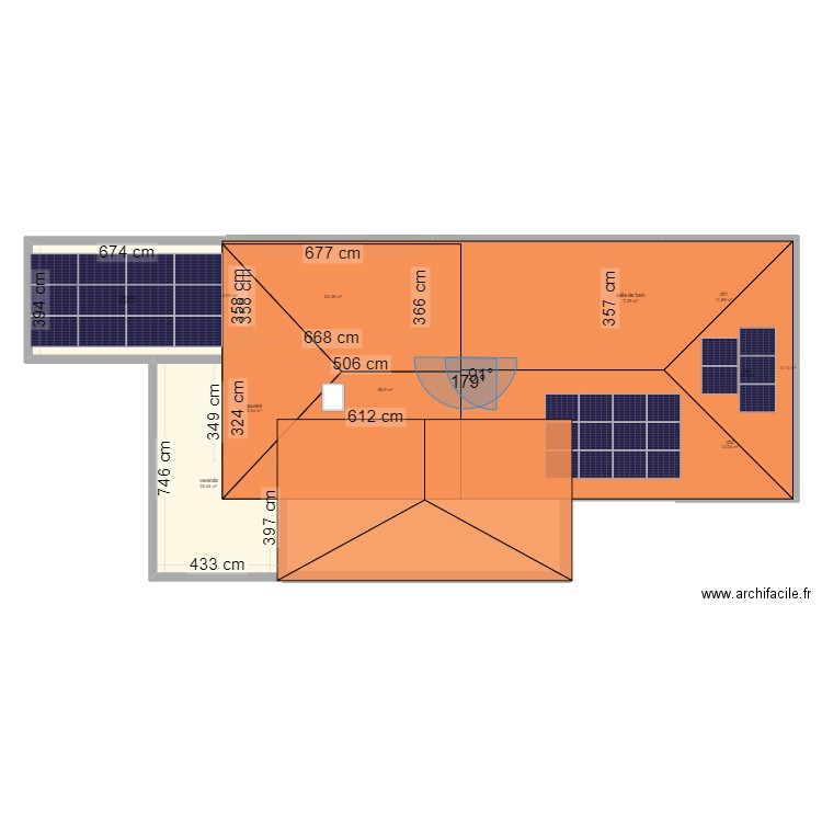 maison sereilhac. Plan de 11 pièces et 136 m2