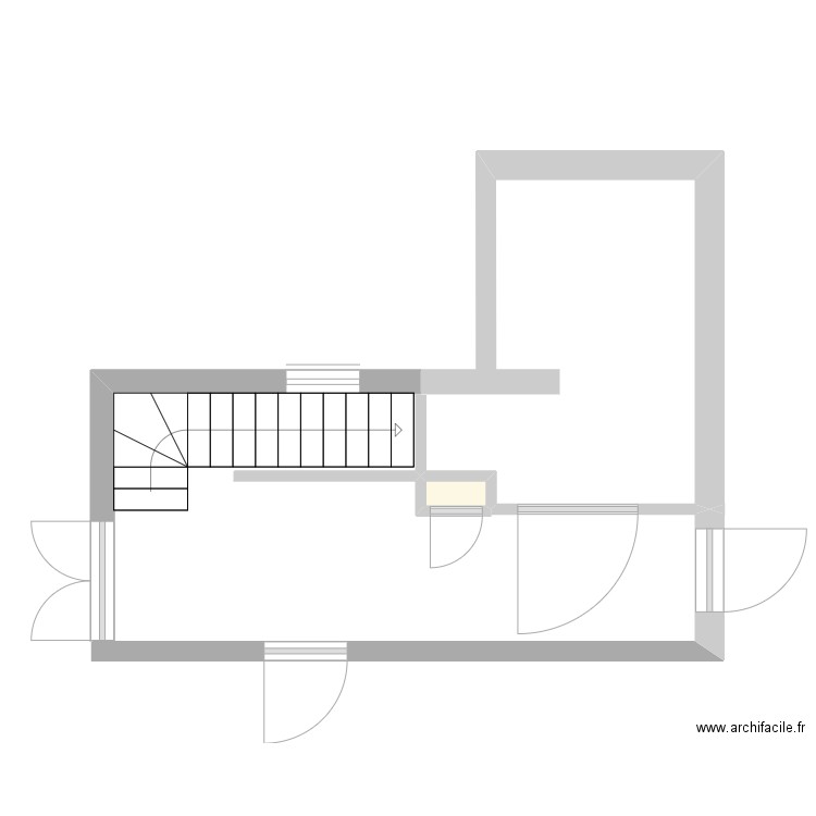 HALL 2. Plan de 1 pièce et 0 m2