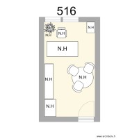 Bureau R 516 - N.HOUITAR