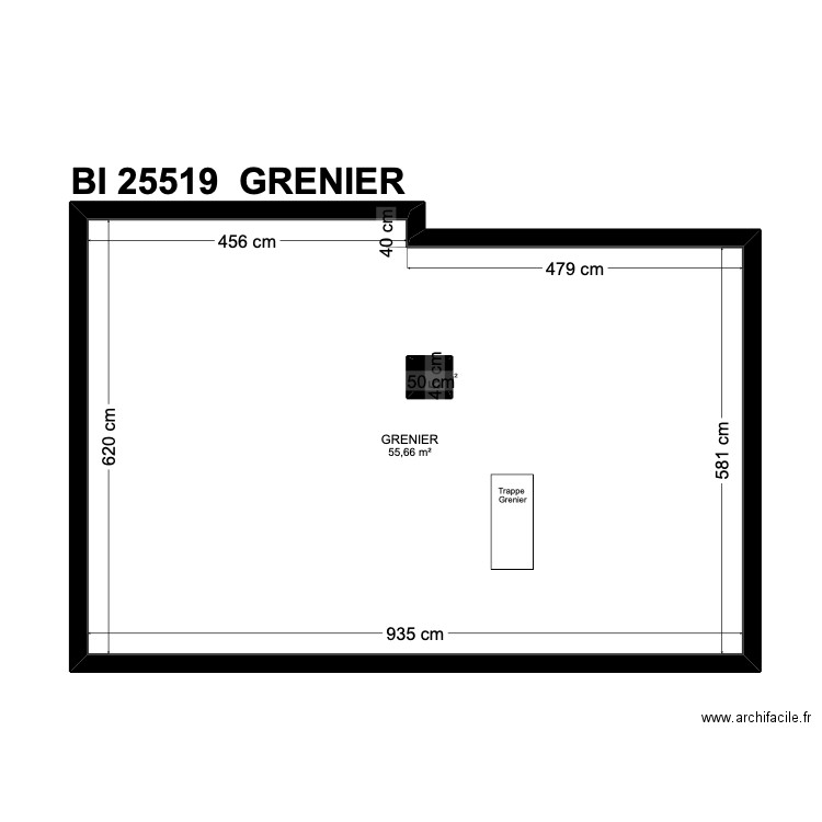 BI 25519. Plan de 15 pièces et 201 m2