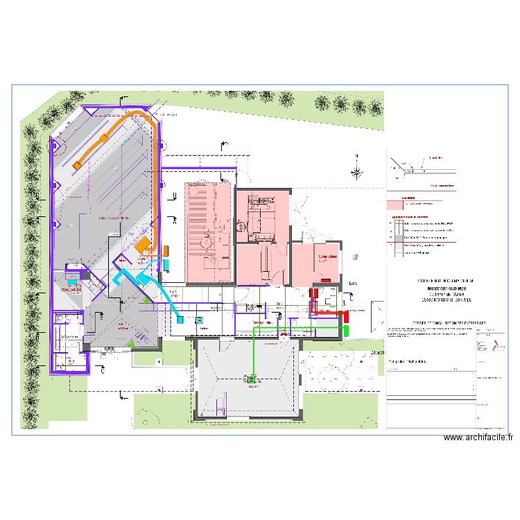 MONTFORT SUR MEU. Plan de 0 pièce et 0 m2