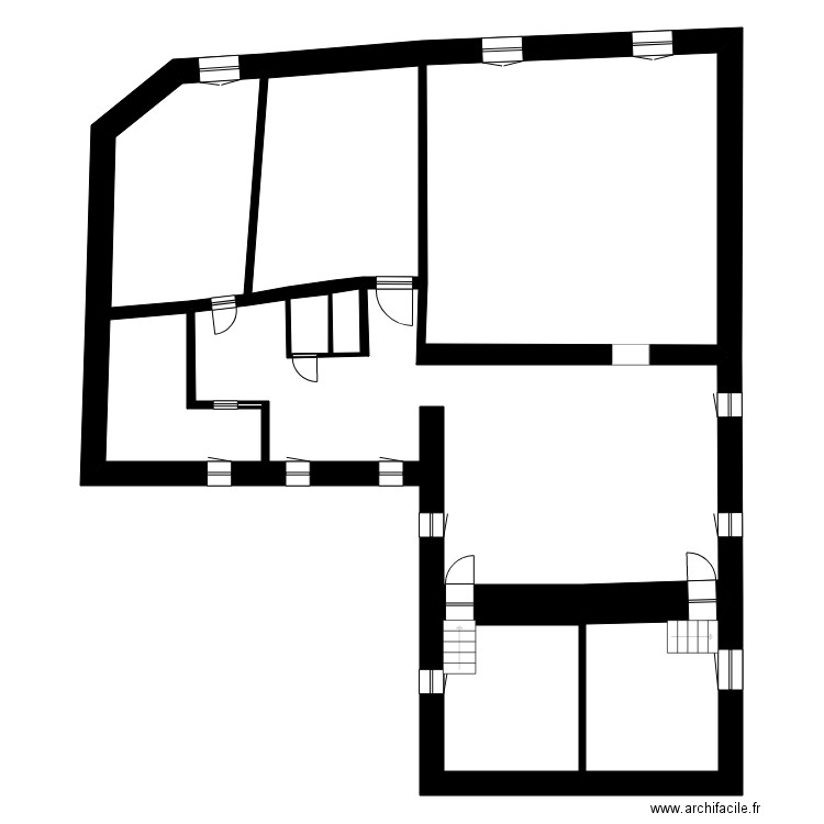 MARTIN Yoann. Plan de 8 pièces et 176 m2