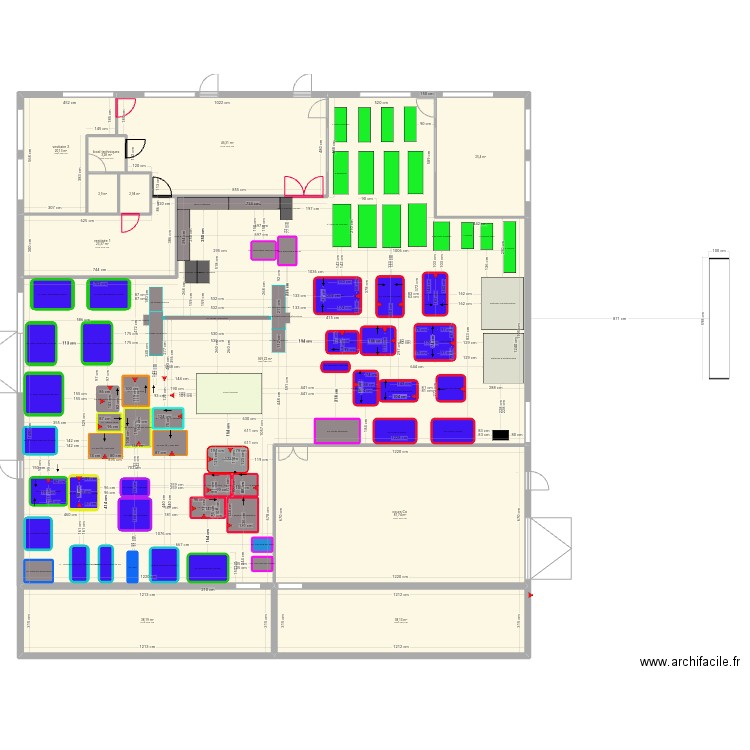 plan salle narosse! 10/05/2024 16h45. Plan de 11 pièces et 652 m2