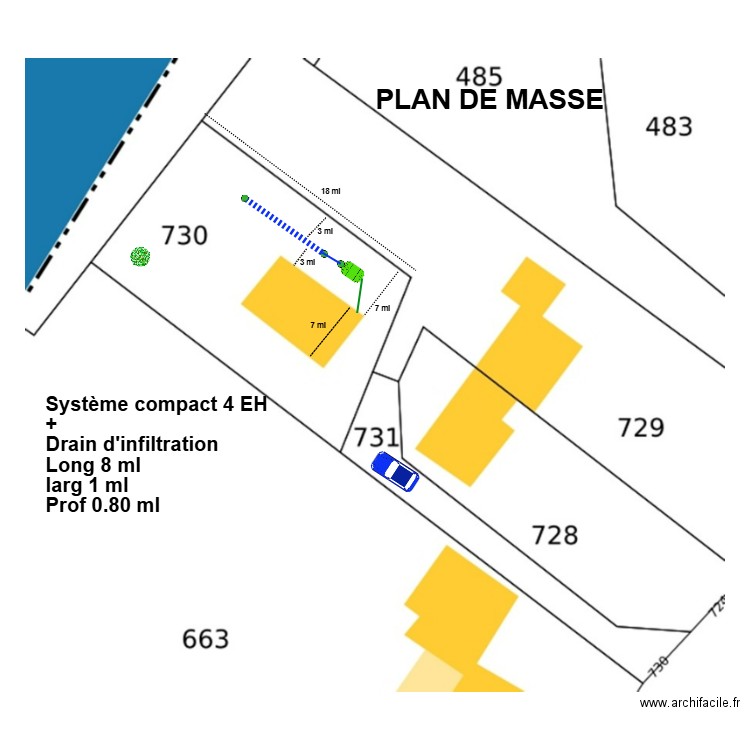 SAVIO. Plan de 0 pièce et 0 m2