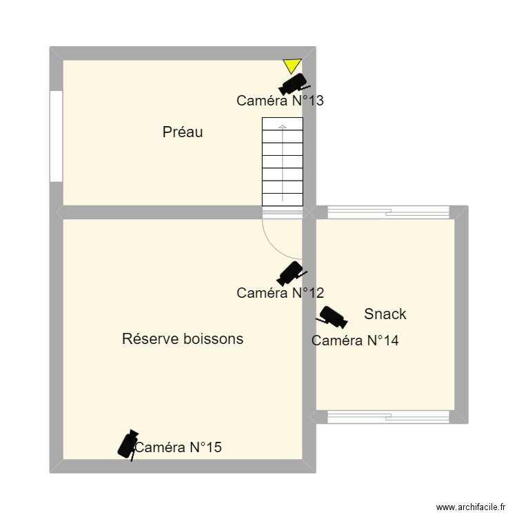 LA CABANE VILLA SLV. Plan de 3 pièces et 46 m2