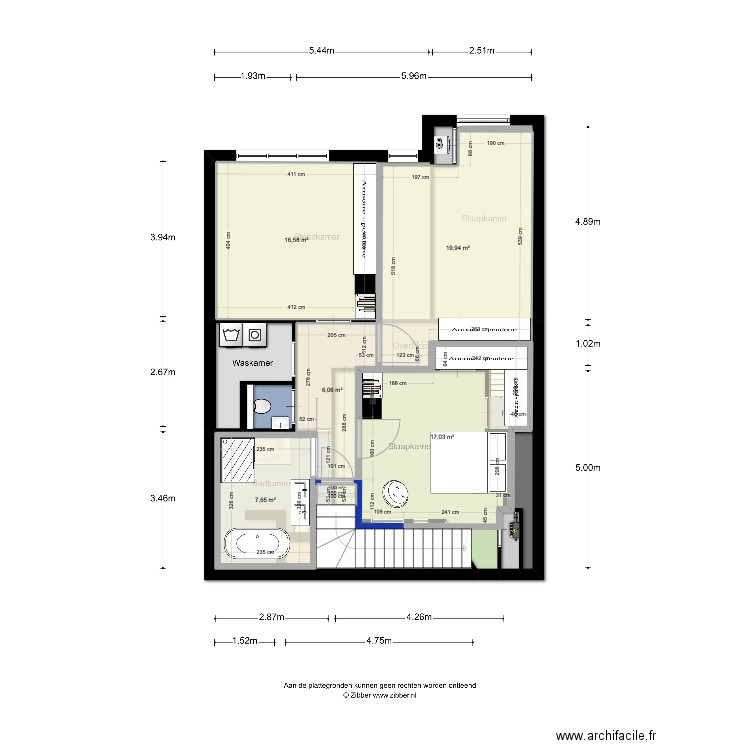 Rijnstraat 240 - souterrain project renovation 4. Plan de 6 pièces et 68 m2