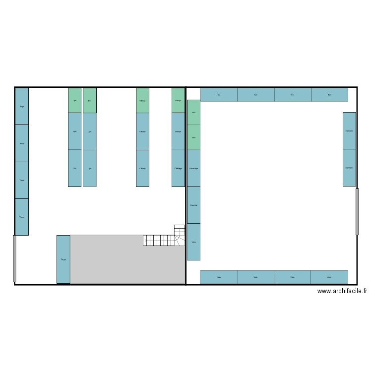 dépot VF1. Plan de 0 pièce et 0 m2