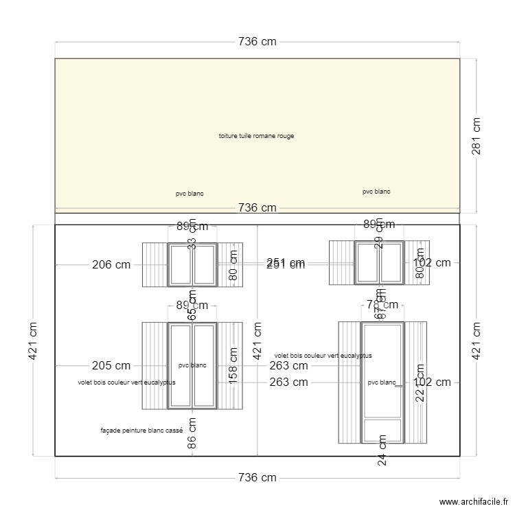 facade sud ouest2. Plan de 0 pièce et 0 m2