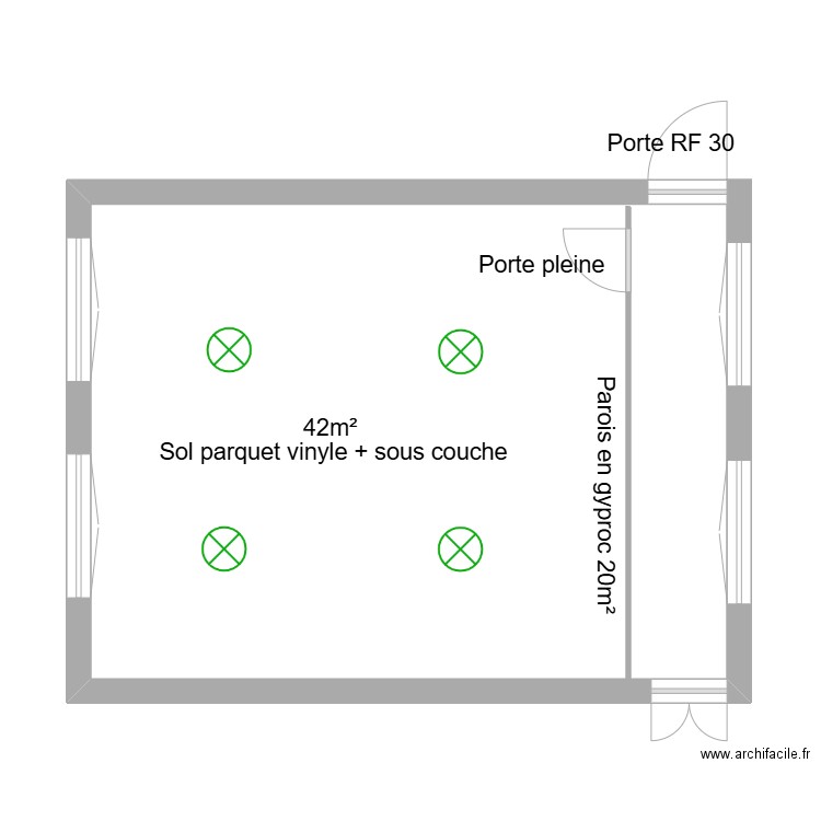 Local D13. Plan de 0 pièce et 0 m2