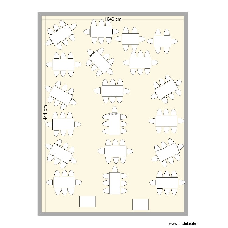 boult 3. Plan de 1 pièce et 151 m2