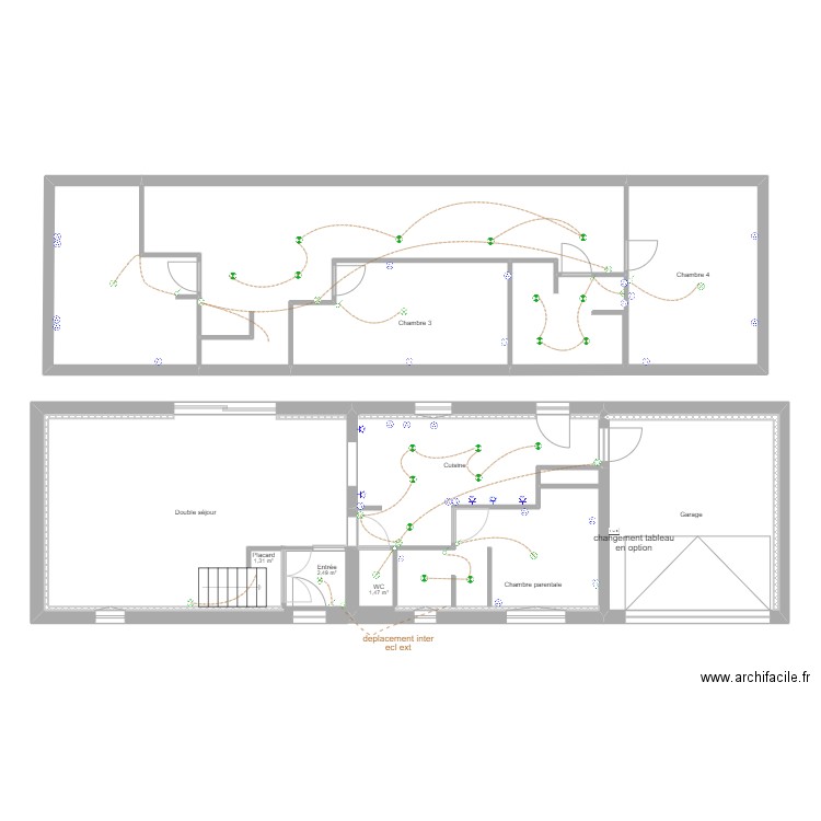 maison A anstaing. Plan de 11 pièces et 184 m2