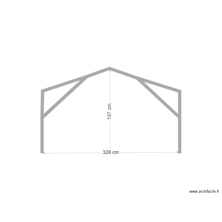 kiwi. Plan de 2 pièces et 0 m2