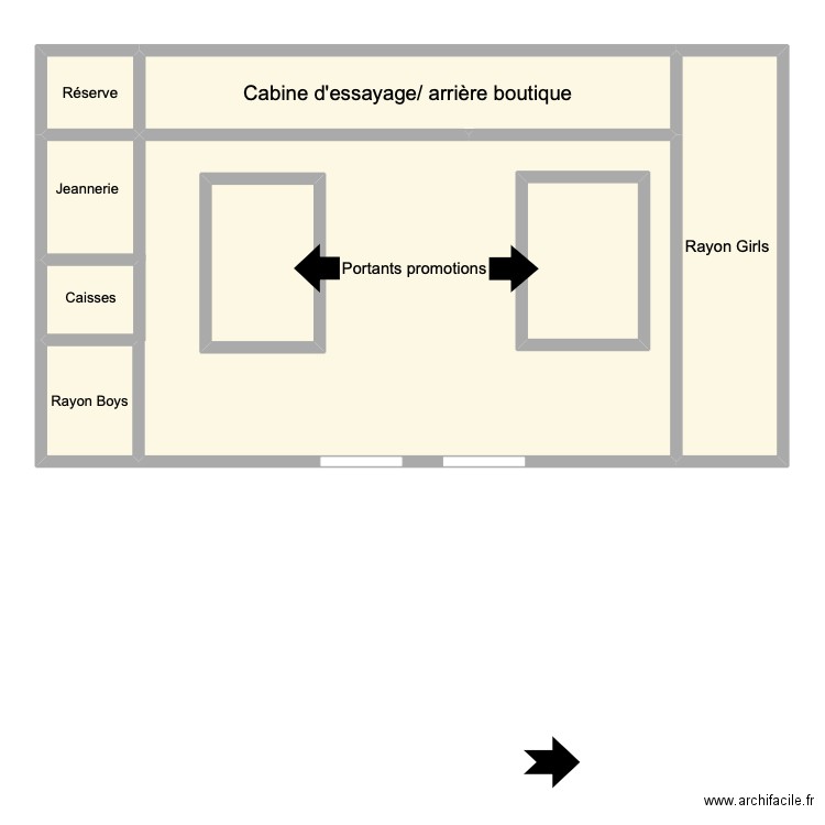 pppp. Plan de 7 pièces et 181 m2