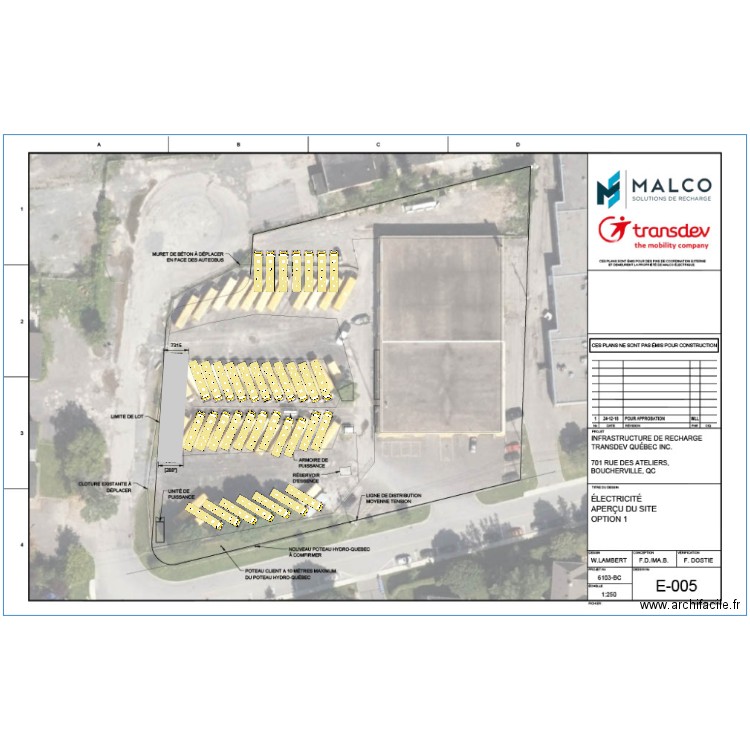 Autobus Boucherville actuel 1. Plan de 0 pièce et 0 m2