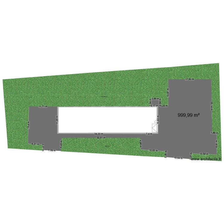 ECB 3 exterieur. Plan de 0 pièce et 0 m2