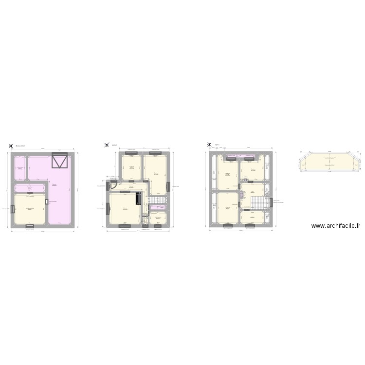 ML24011181 BENDER. Plan de 24 pièces et 284 m2