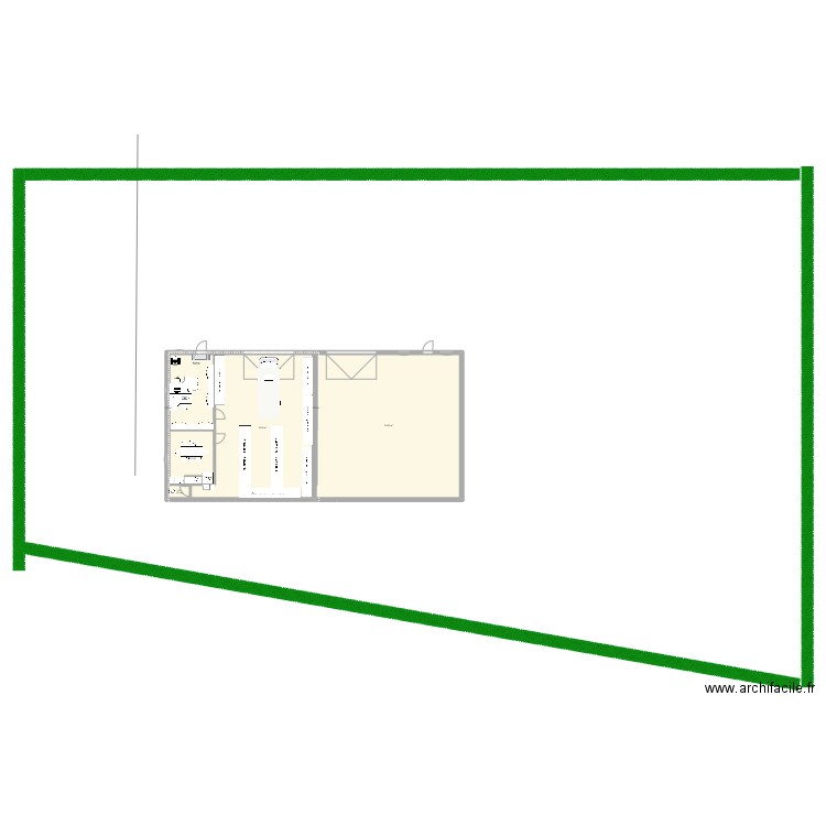 Cellule benoit. Plan de 7 pièces et 263 m2