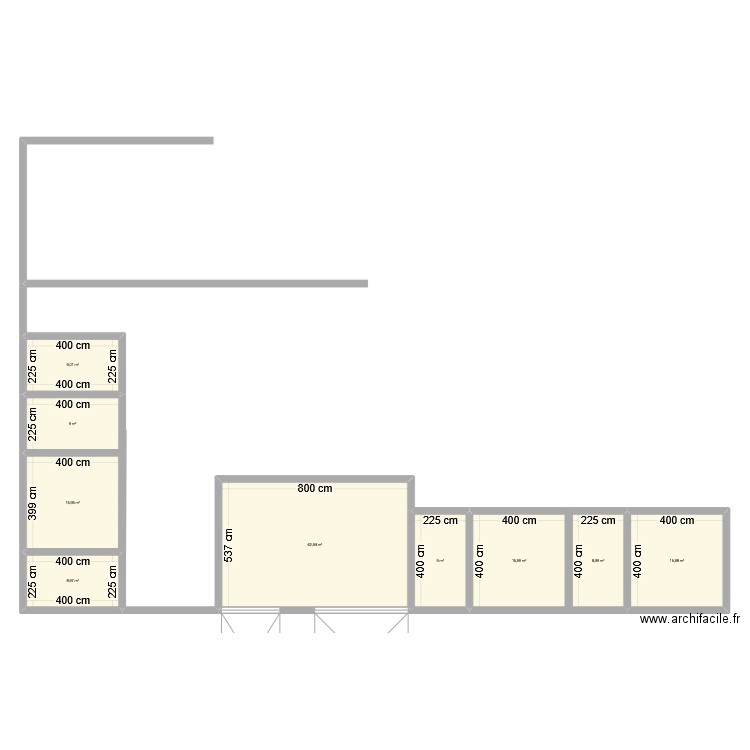 Plan1. Plan de 9 pièces et 136 m2