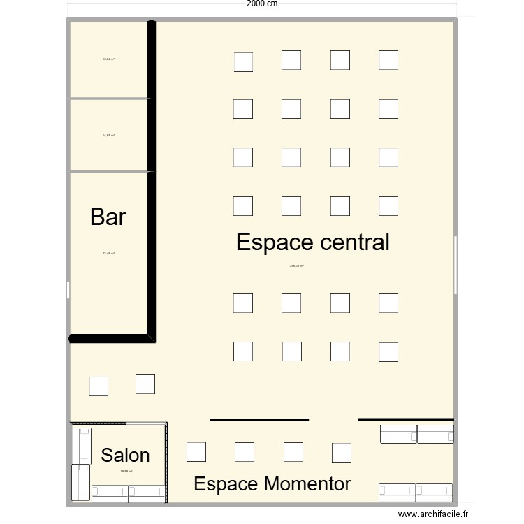 V2 VIP | Odyssey. Plan de 5 pièces et 480 m2