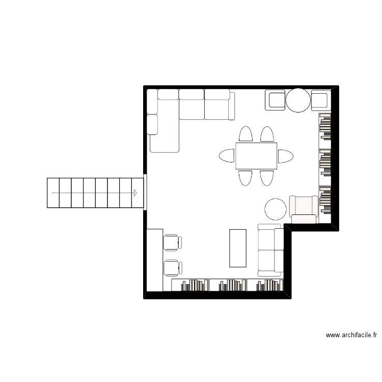 Ingénierie 3. Plan de 1 pièce et 16 m2