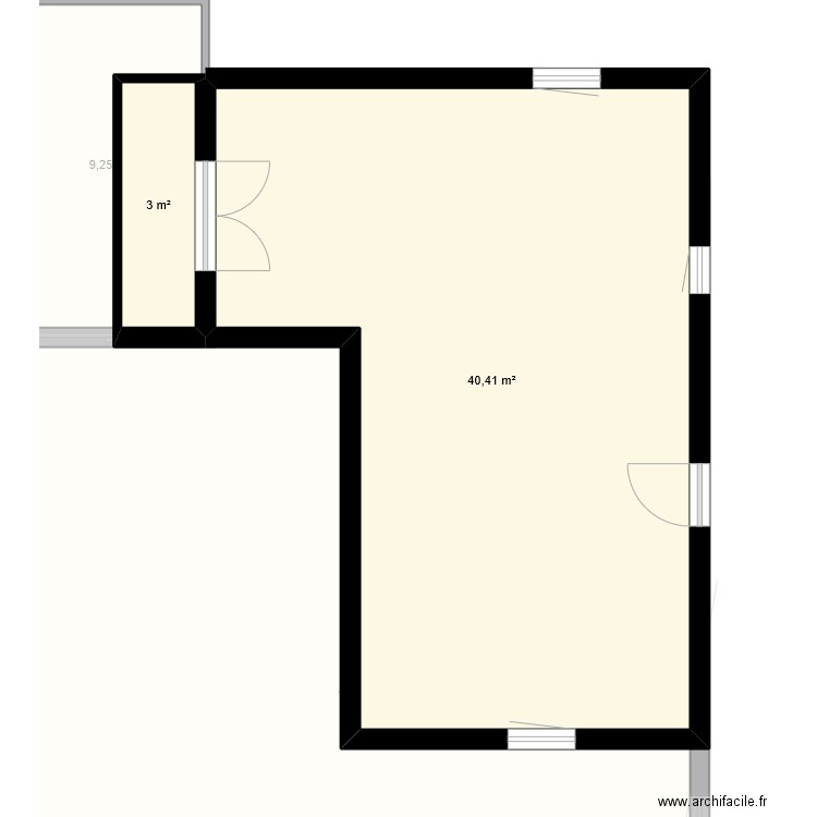 LOPEZ vignes. Plan de 4 pièces et 162 m2